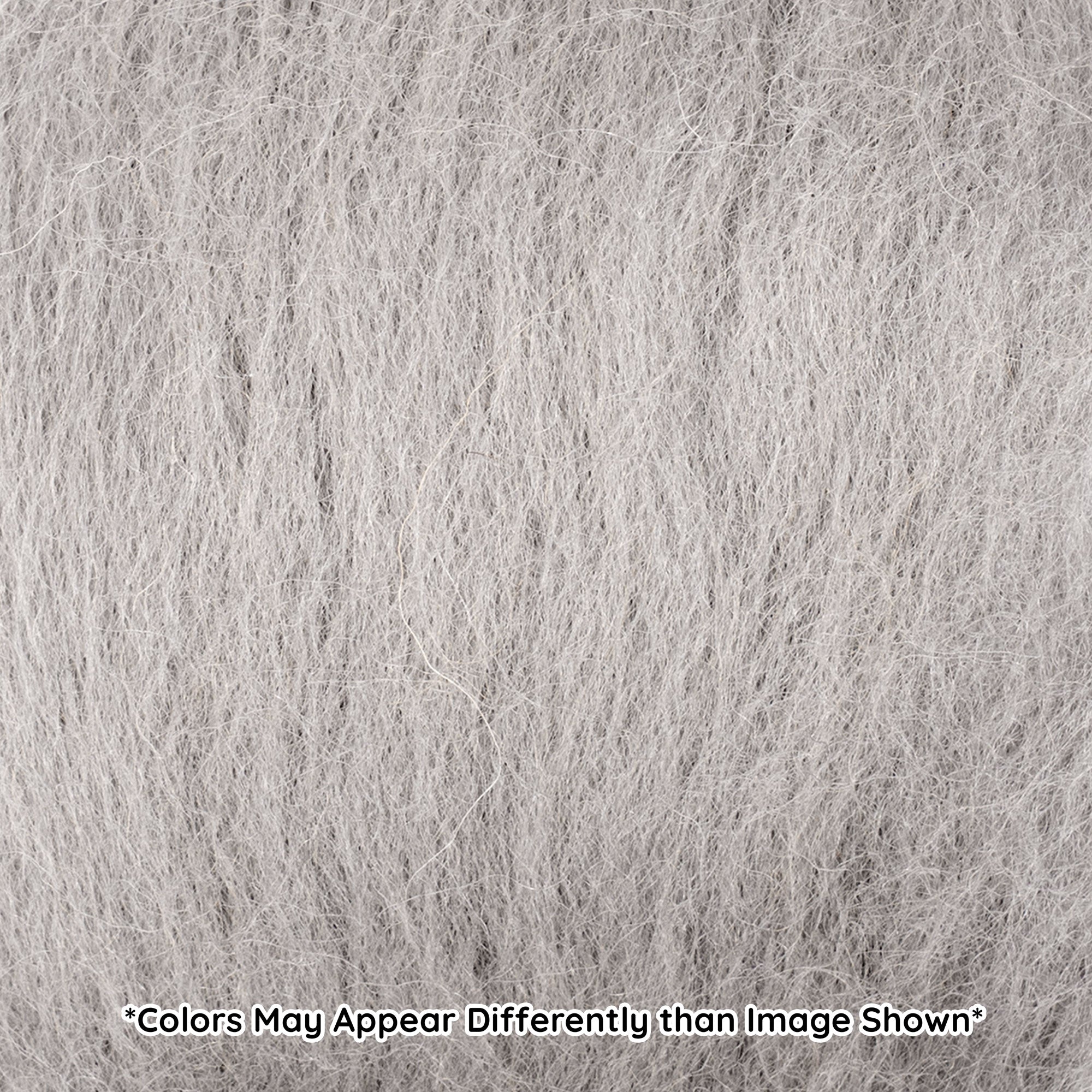 Natural Wool Roving (Ash)
