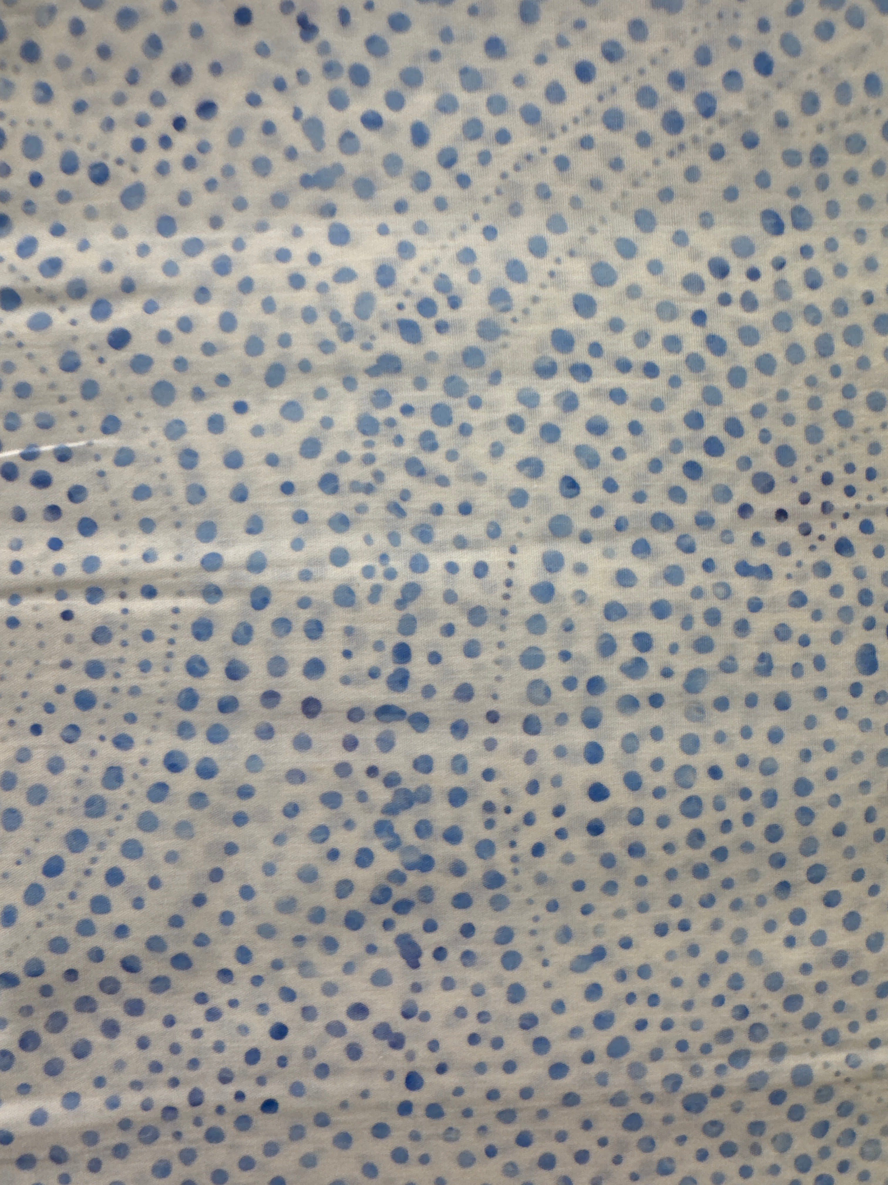 Dotted Ripples Rain on White dot quilting fabric by Timeless Treasures