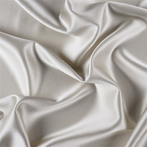 Runway Silks Pale Sage Silk Crepe Back Satin Fabric - Reorderable