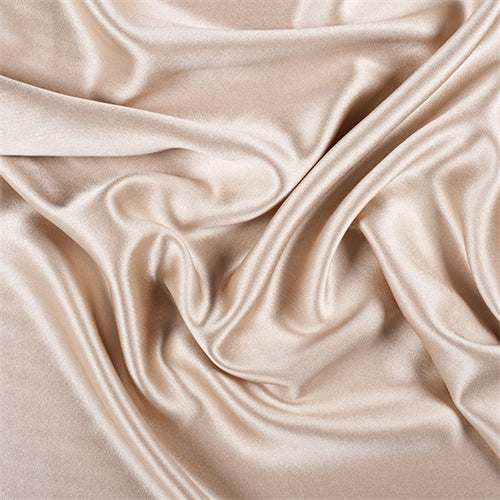 Runway Silks Camel Silk Crepe Back Satin Fabric - Reorderable