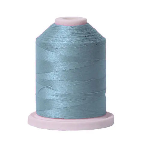 804 Crystal Blue Signature Cotton Thread Mini Spool - 50WT - Linda's Electric Quilters