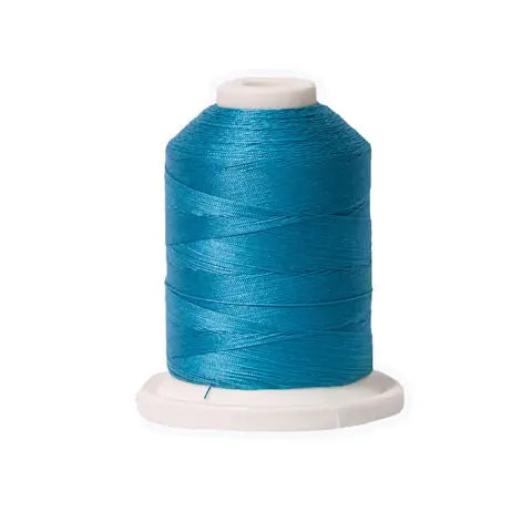 809 Turquoise Signature Cotton Thread Mini Spool - 50WT - Linda's Electric Quilters
