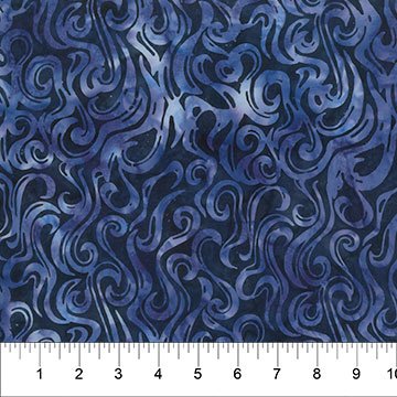Banyan 80933-48 Stargazer Aurora - Dark Blue 45" wide fabric per yard