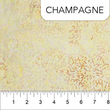 Northcott Ketan batik mixer quilting cotton fabric in Champagne