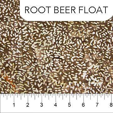 Northcott Ketan batik mixer quilting cotton fabric in Root Beer Float