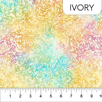 Northcott Banyan BFFs 81600-12 ivory batik blender