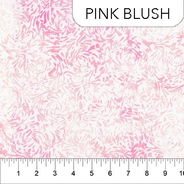 Northcott Banyan BFFs 81600-20 pink blush batik blender