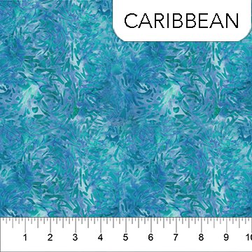 Northcott Banyan BFFs 81600-61 caribbean batik blender