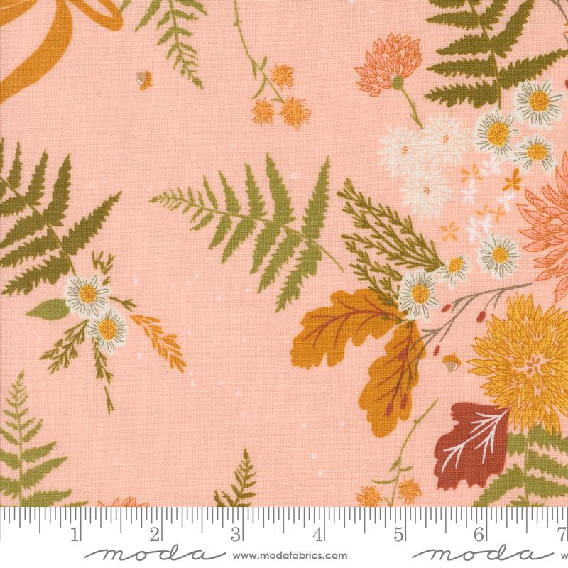 Moda Frivolity quilting fabric in Blush