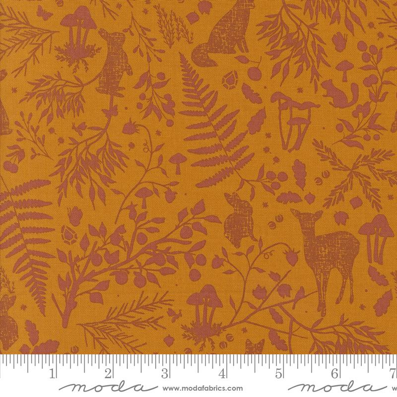 Moda Frivolity quilting fabric in Chai