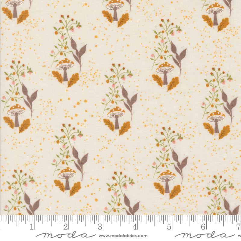 Moda Frivolity quilting fabric in Porcelain