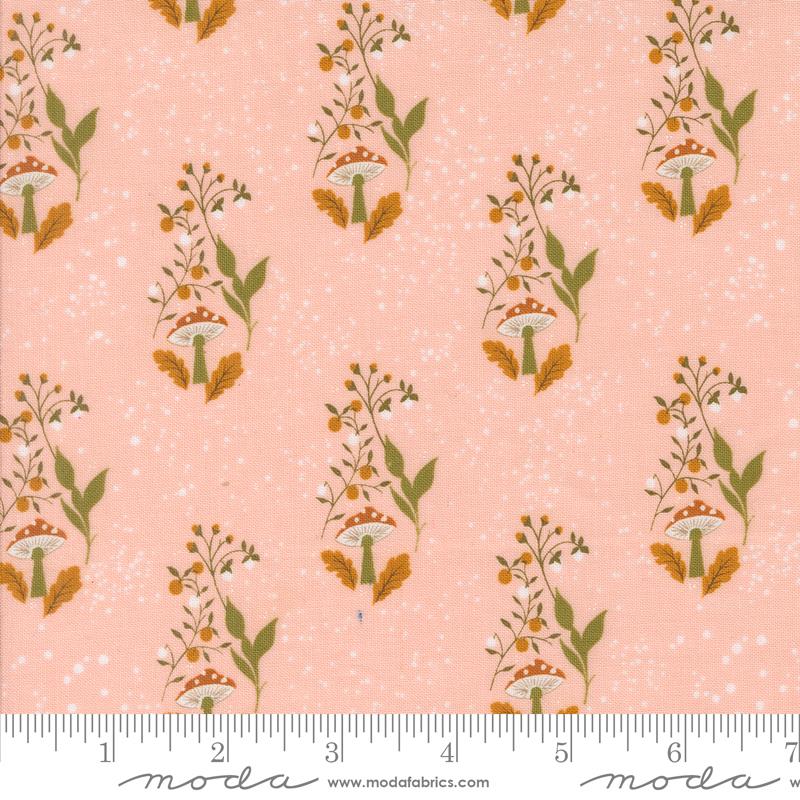 Moda Frivolity quilting fabric in Blush