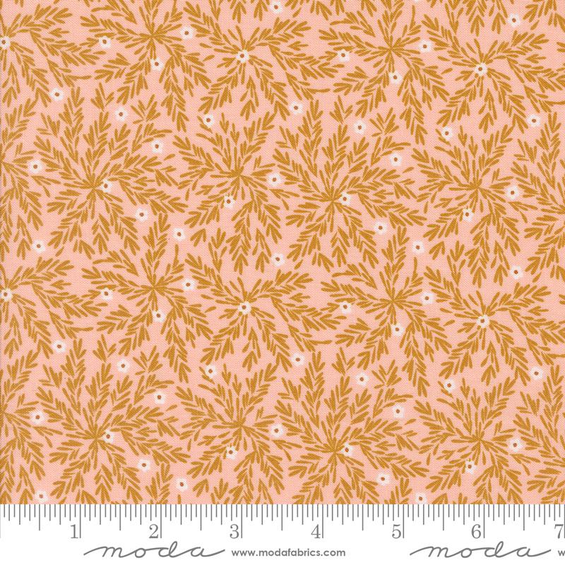 Moda Frivolity quilting fabric in Blush