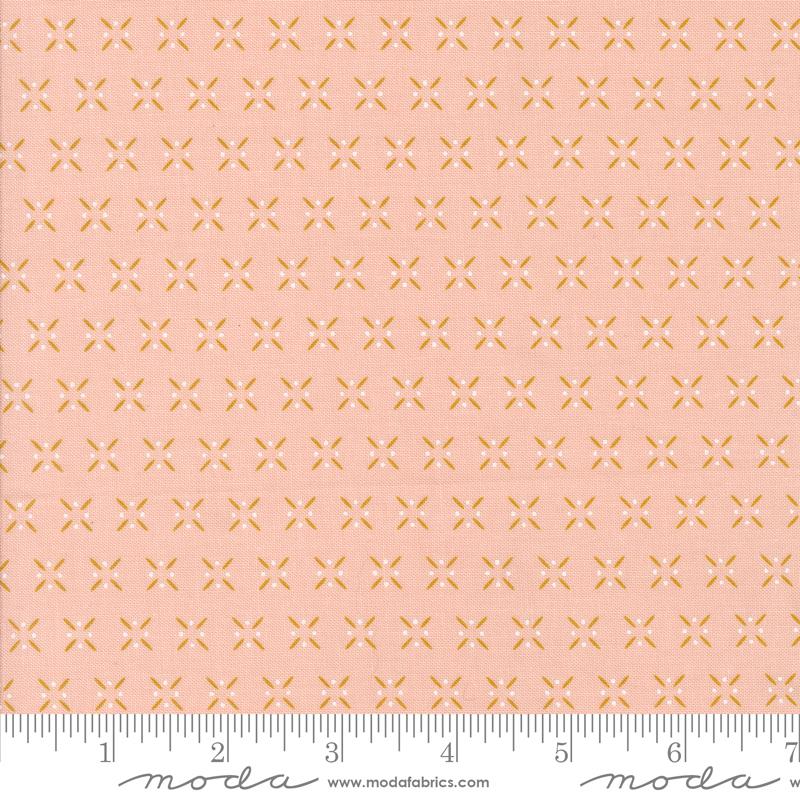 Moda Frivolity quilting fabric in Blush
