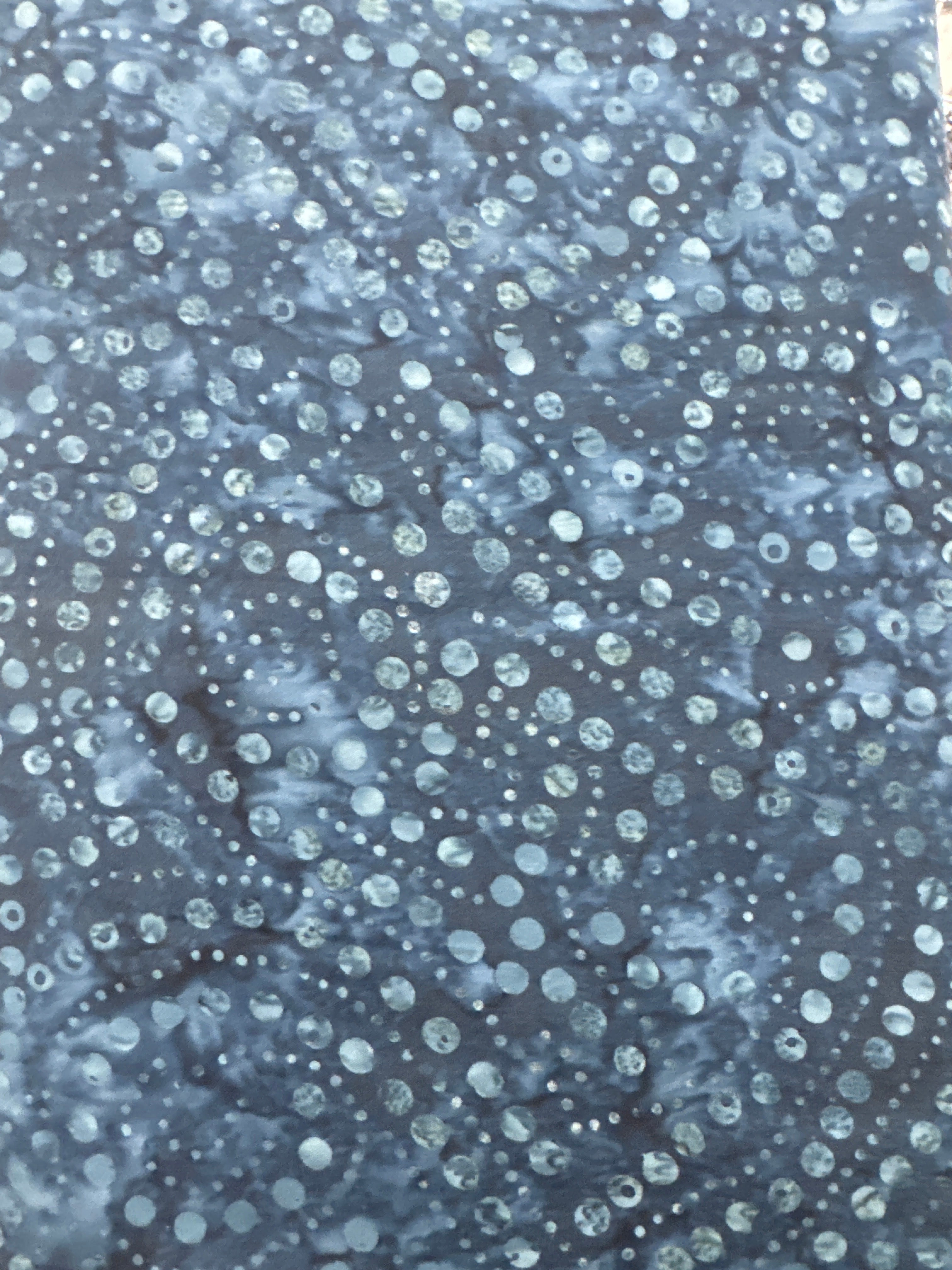 Meandering Dot Trail Navy dot quilting fabric by Timeless Treasures