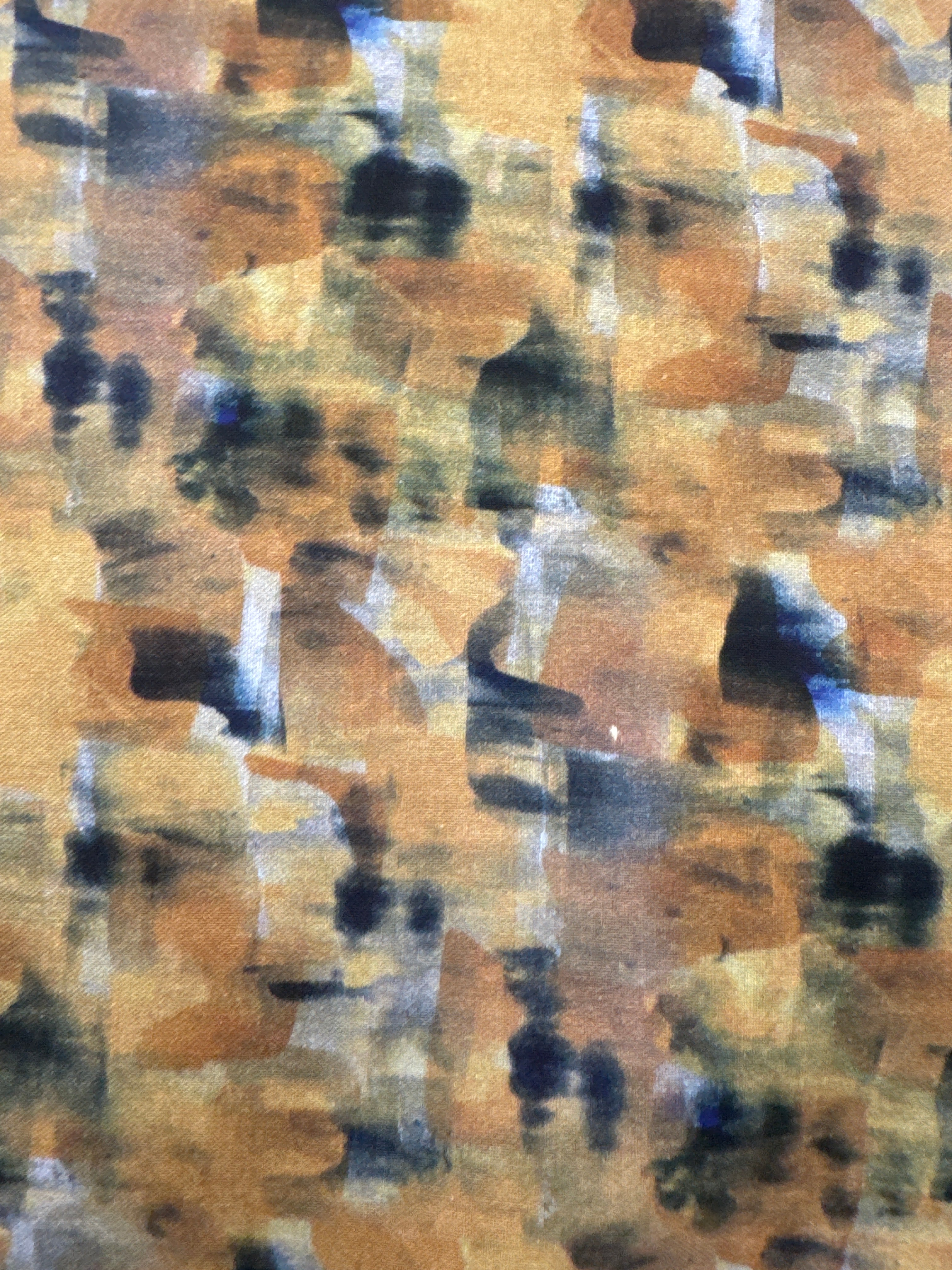 Golden Touch Summer Rust metallic blender quilting fabric by Free Spirit
