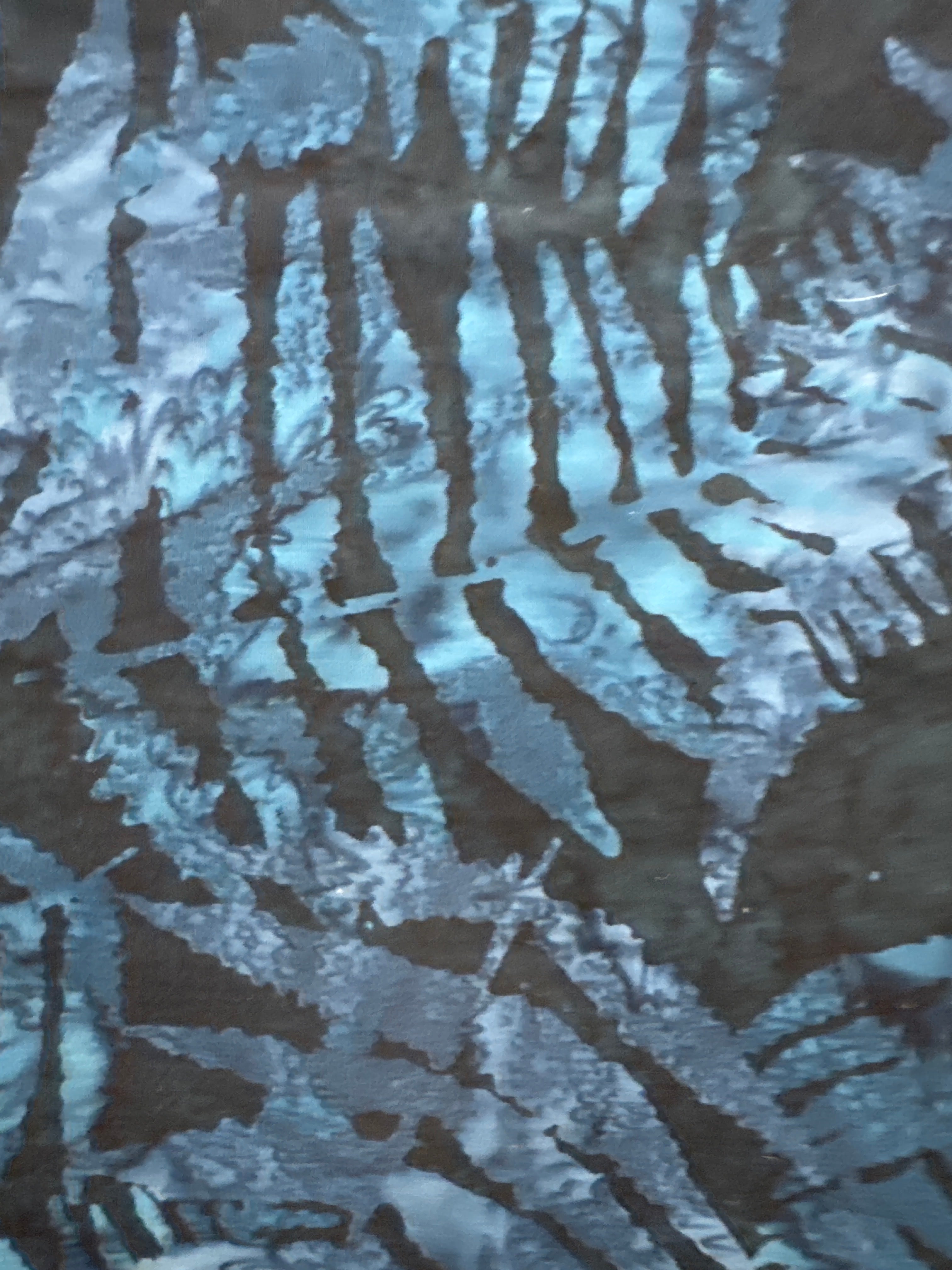 Hoffman Leaves Moonlit quilting fabric