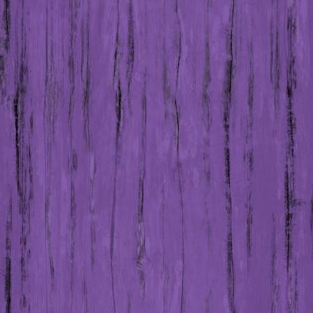 Wilmington Gnome-ster Mash purple wood texture quilting cotton fabric