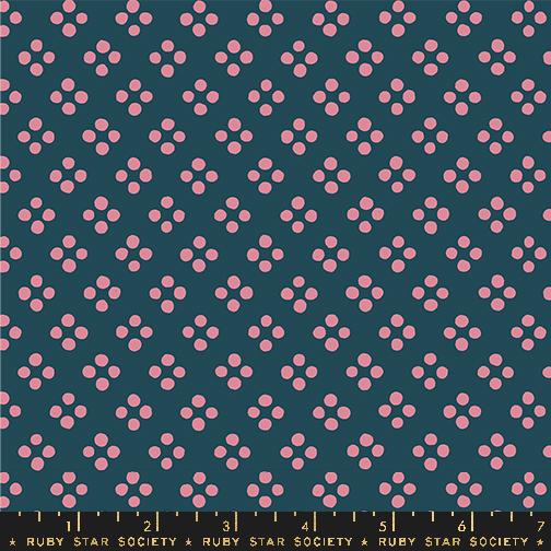Ruby Star Society Geometry Galaxy RS5172 13 quilting fabric — modern geometric in deep galaxy tones