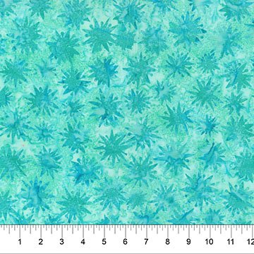 Banyan 83500-66 Majesty Brooch Aqua 44"/45" Fabric Per Yard