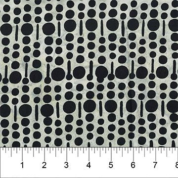 Banyan 83704-90 Bubble Pop Dot Dash - Black 44"/45" Fabric Per Yard