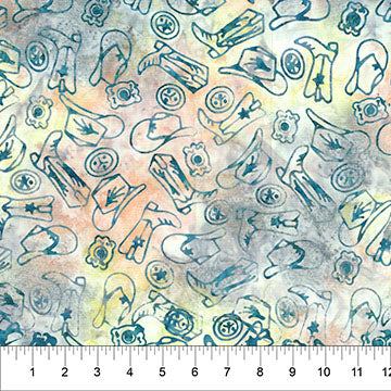 Saddle Up Accessories Sunshine Cotton 43"/44" Fabric Per Yard