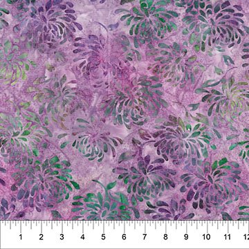 Banyan 83800-83 - Floral Tapestry - Water Lillies Violet 45" wide fabric per yard
