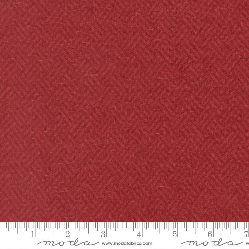 Moda Prairie Gather 108 inch wideback flannel Brick