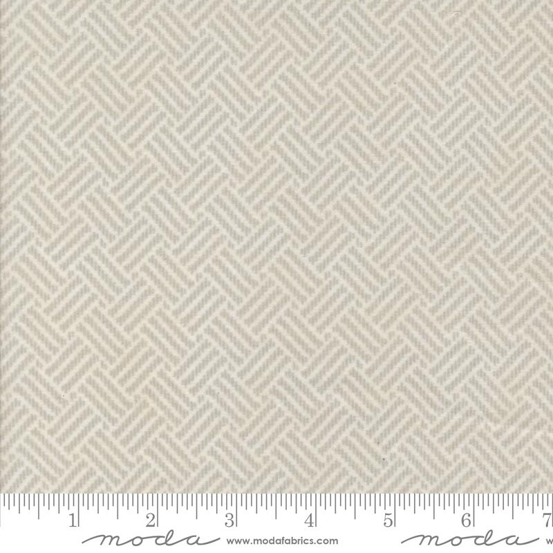 Moda Prairie Gather Flannel Porcelain 49312 11F — soft print on cozy flannel in porcelain white