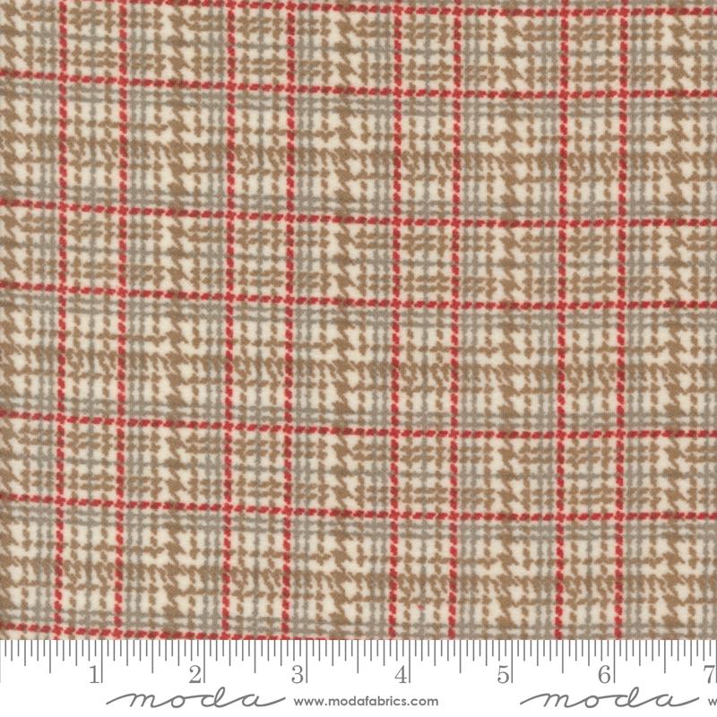 Moda Prairie Gather Flannel Porcelain 49314 11F — soft porcelain white flannel quilting fabric