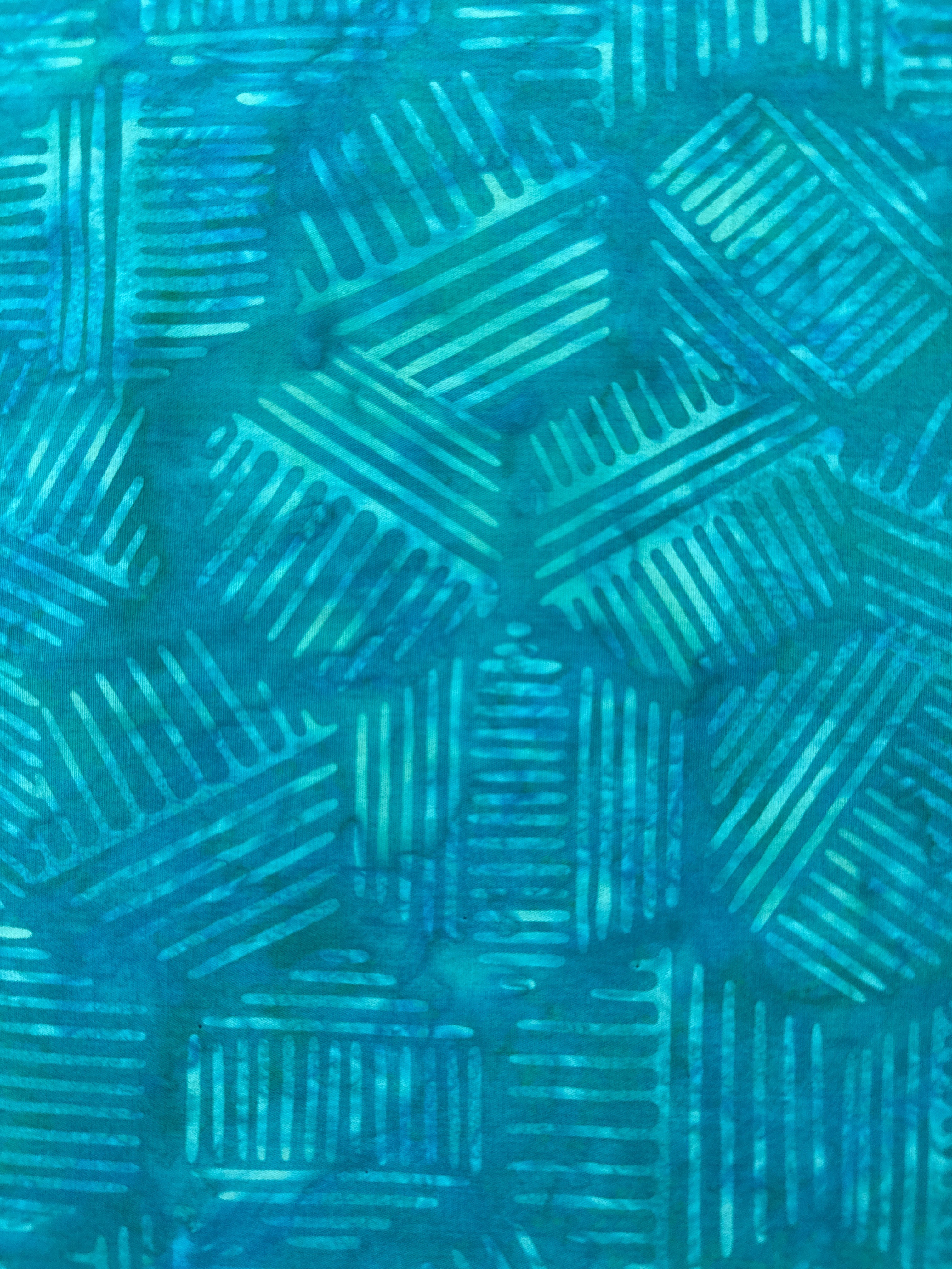 Hexies Neon Turquoise hexagon geometric quilting fabric by Blank Quilting