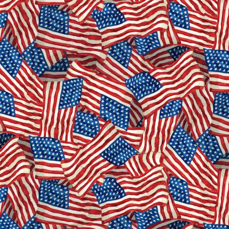 Wilmington Liberty Lane 84455-413 patriotic quilting cotton