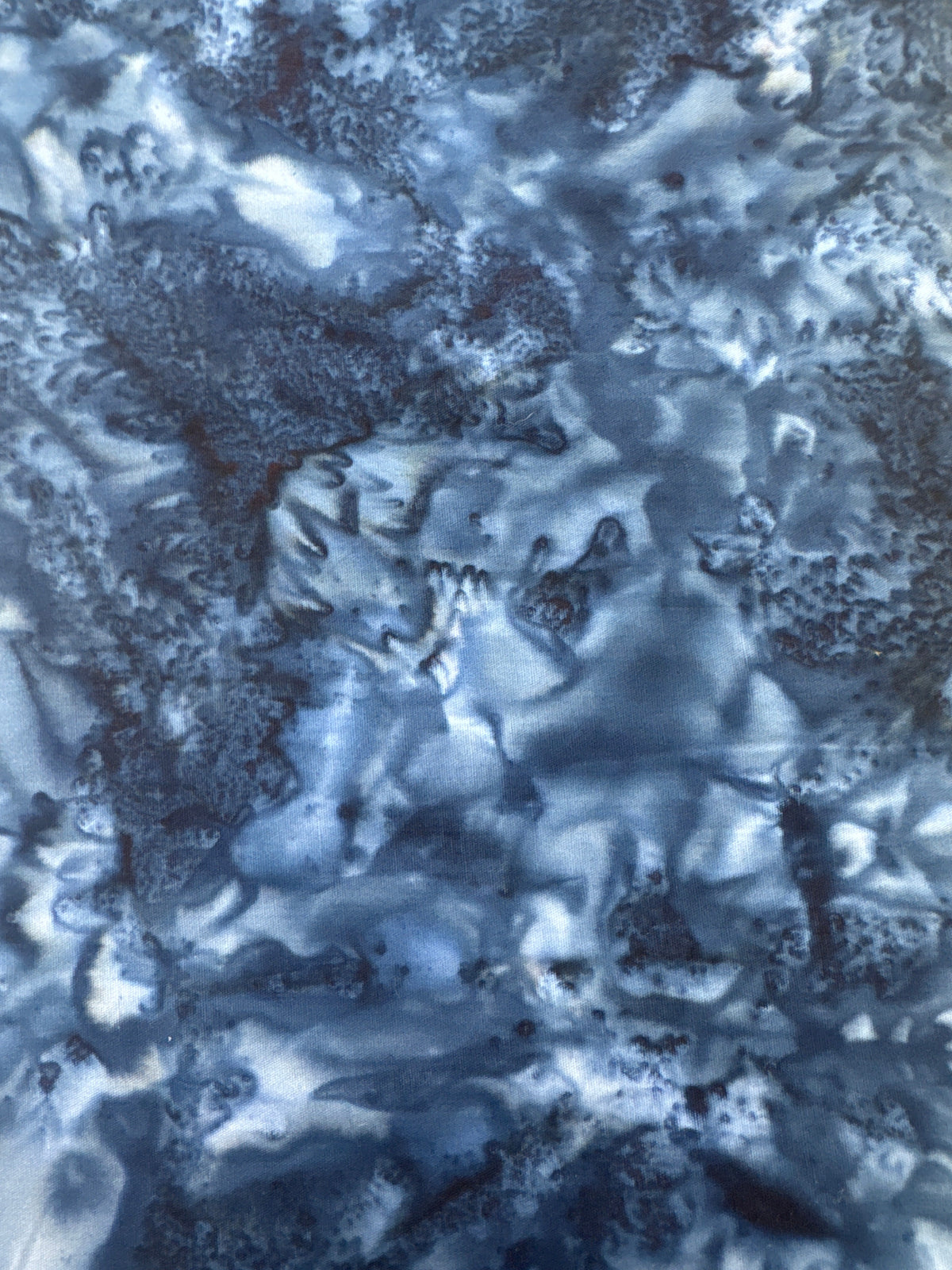 Navy Watercolor blue blender quilting fabric by Hoffman Fabrics