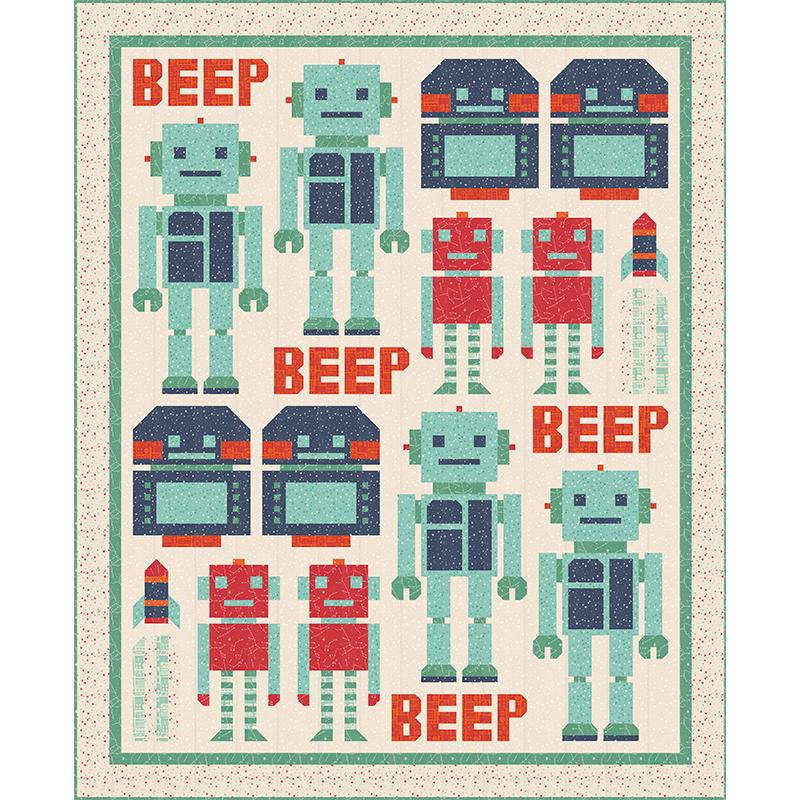 Moda 321 Blast Off quilt kit