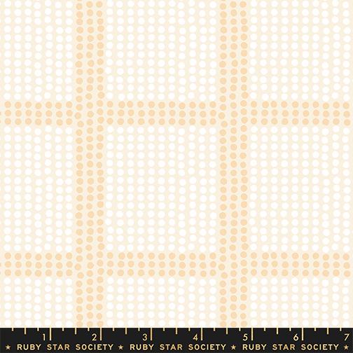 Ruby Star Society Reimagined Landscapes Natural RS6055 11 quilting fabric — landscape motifs on natural