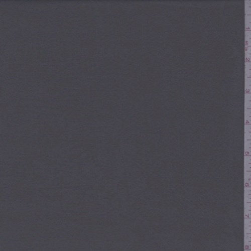 Pewter Stretch Silk Chiffon Fabric