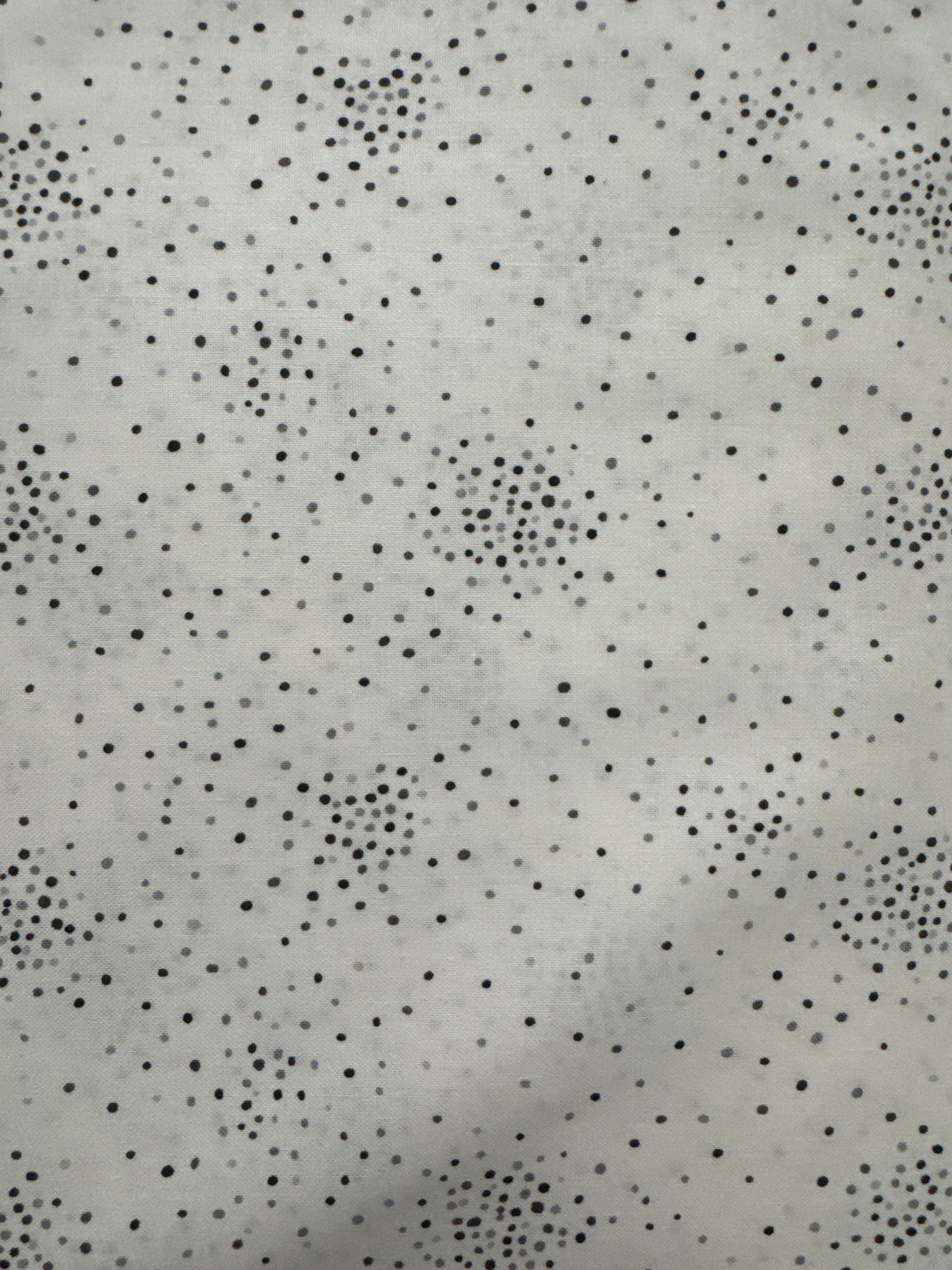 Miniature Mini Dapple Dots Grey quilting fabric by RJR Fabrics