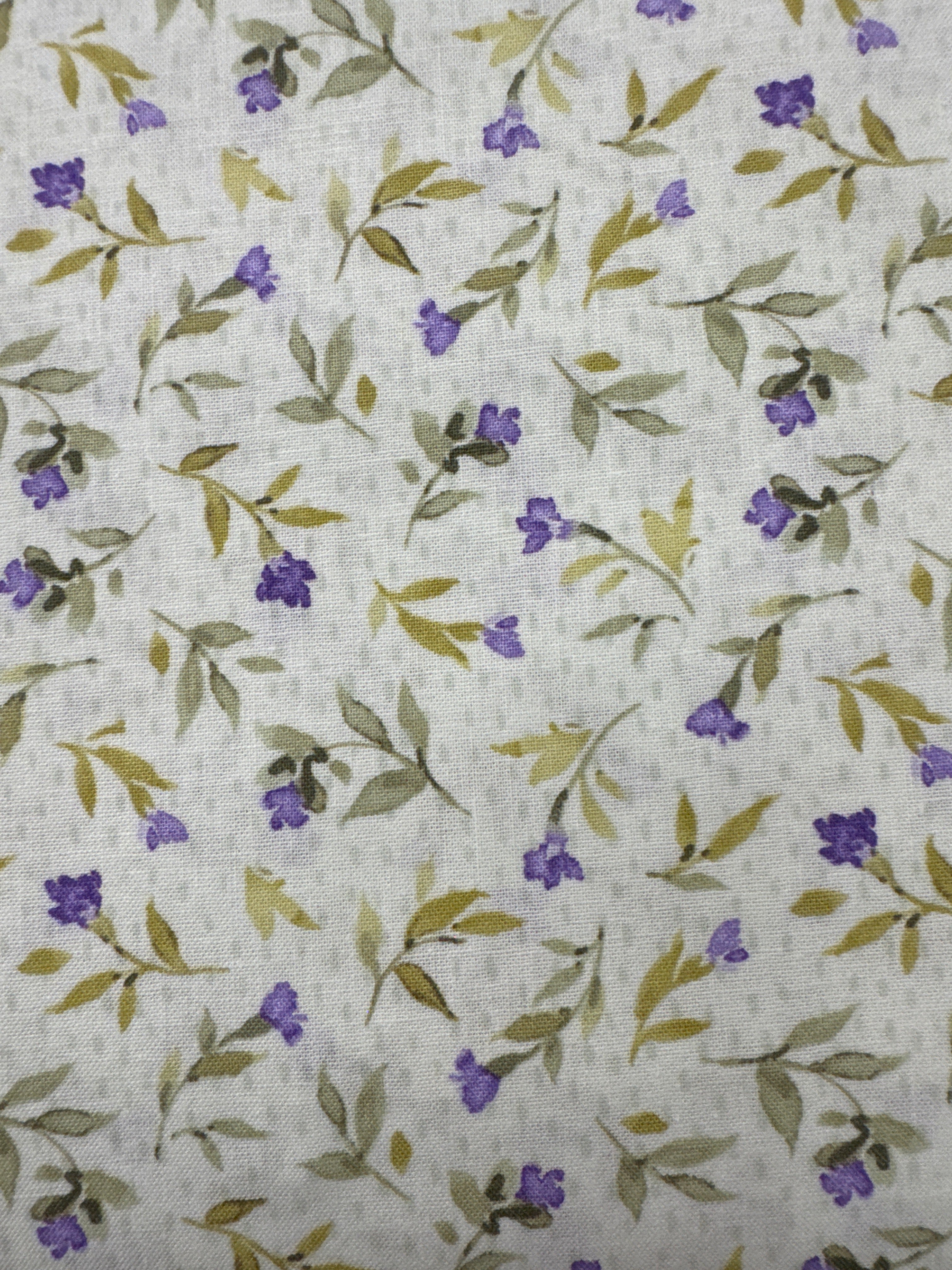 Hummingbird Floral Mint novelty quilting fabric by Wilmington Prints