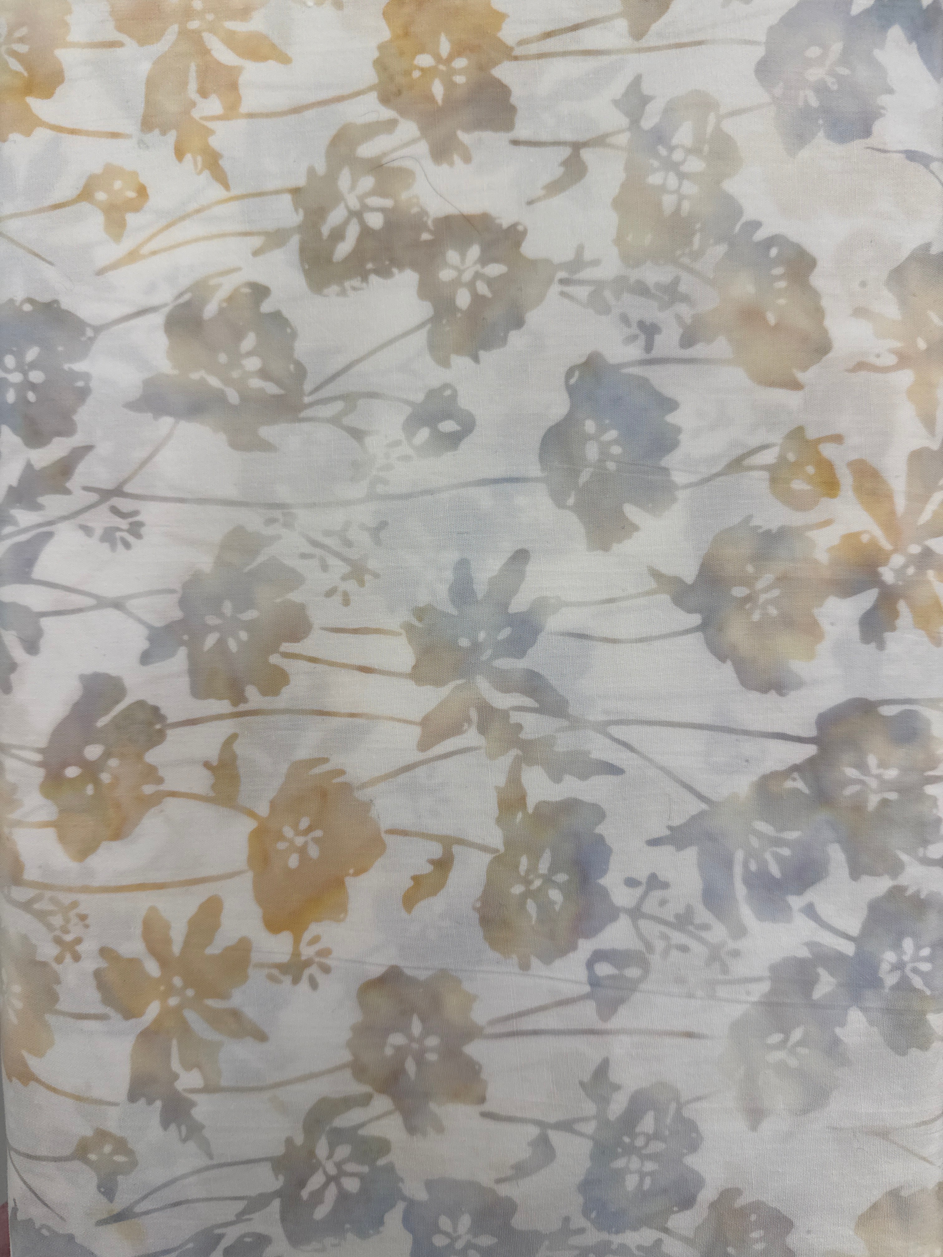 Andover Vines on Ivory quilting fabric