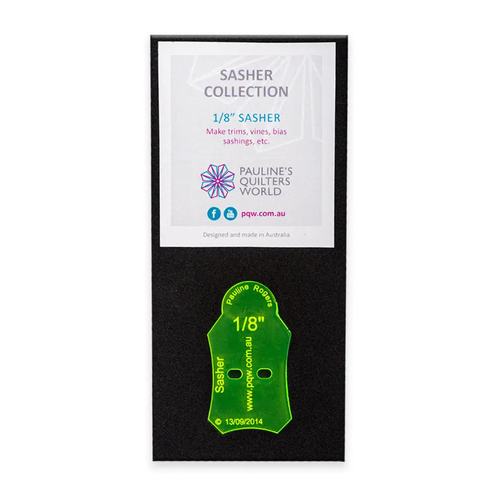 1/8" Sasher - Linda's Electric Quilters