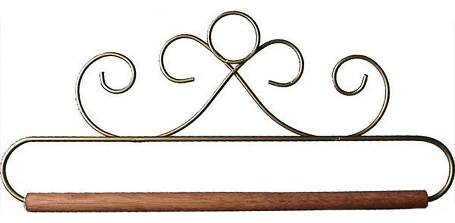 8in Gold French Curl Hanger - Linda's Electric Quilters