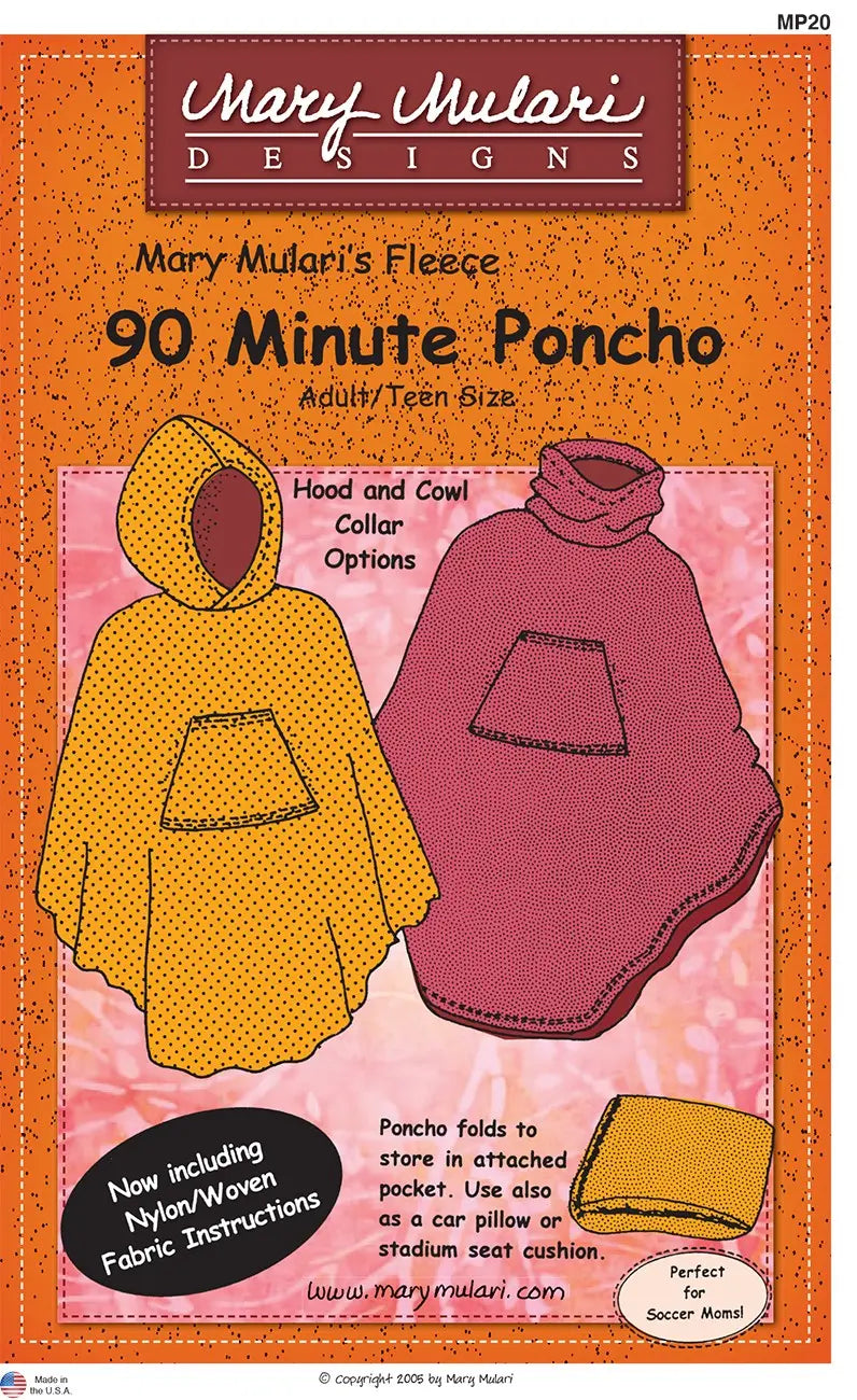 90 Minute Poncho - Linda's Electric Quilters