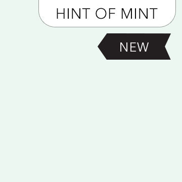 Northcott Premium Solids quilting cotton in Hint Of Mint
