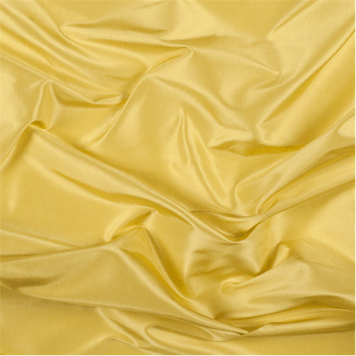 Runway Silks Yellow Silk Taffeta Fabric - Reorderable