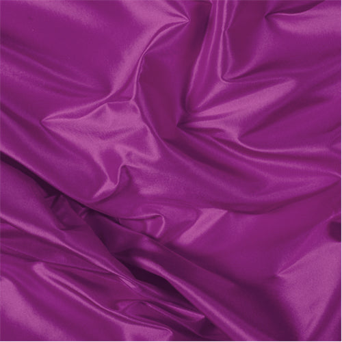 Runway Silks Fuschia Silk Taffeta Fabric - Reorderable