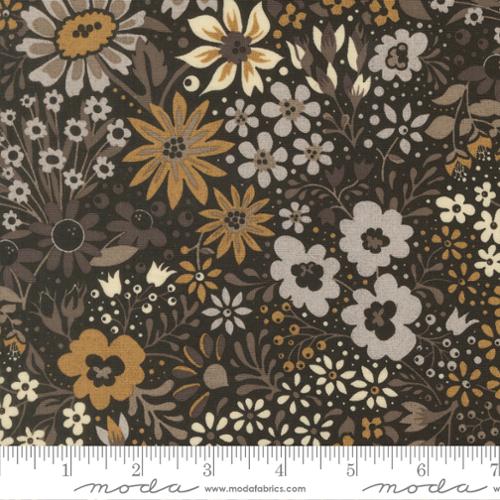 Posh Onyx Noir Cotton 44"/45" Fabric Per Yard