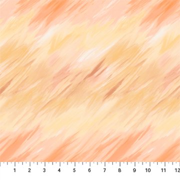 FIGO Refresh yellow brush strokes modern quilting cotton fabric