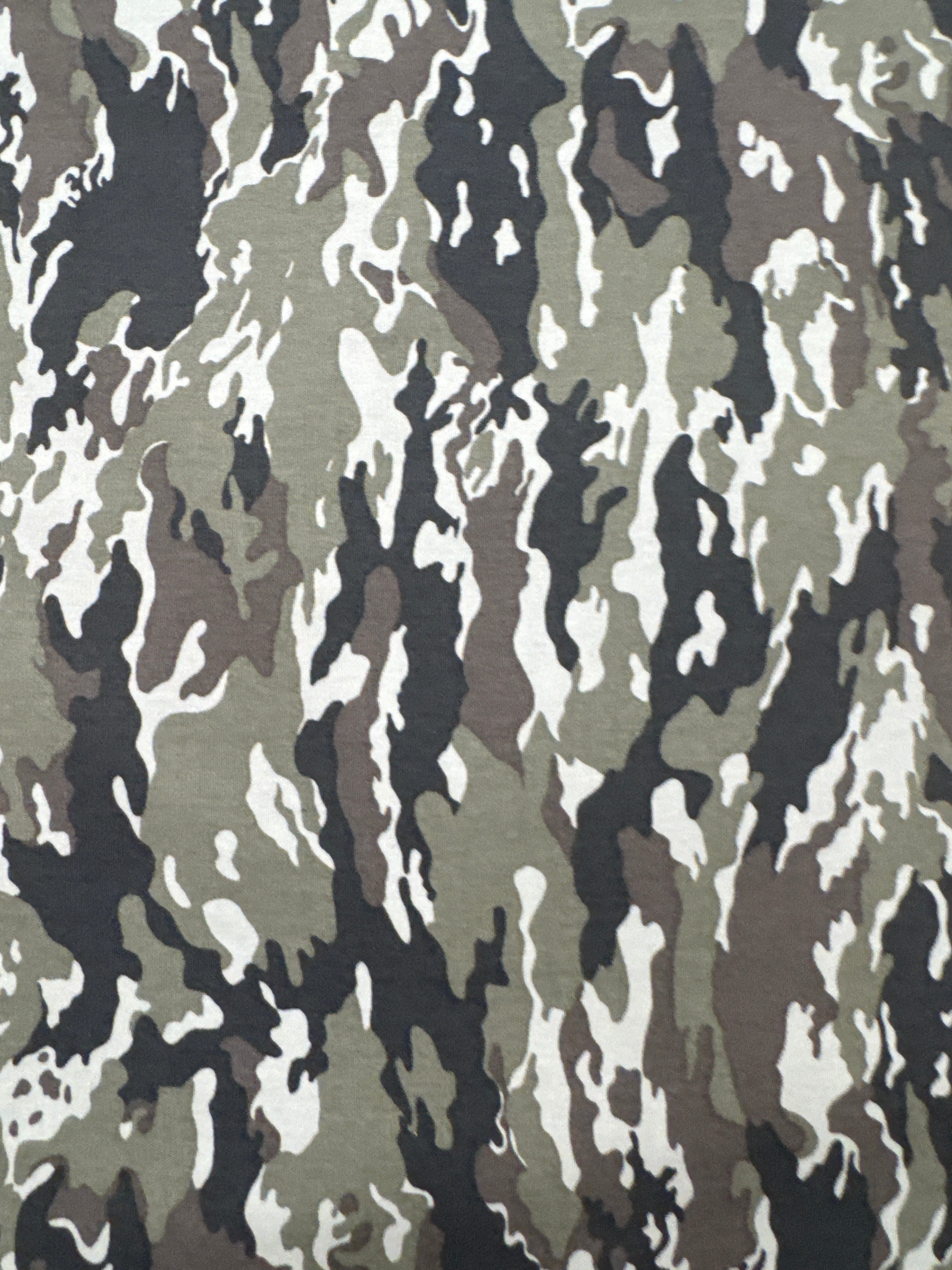 Sevenberry Camouflage 4 Grey novelty quilting fabric by Robert Kaufman