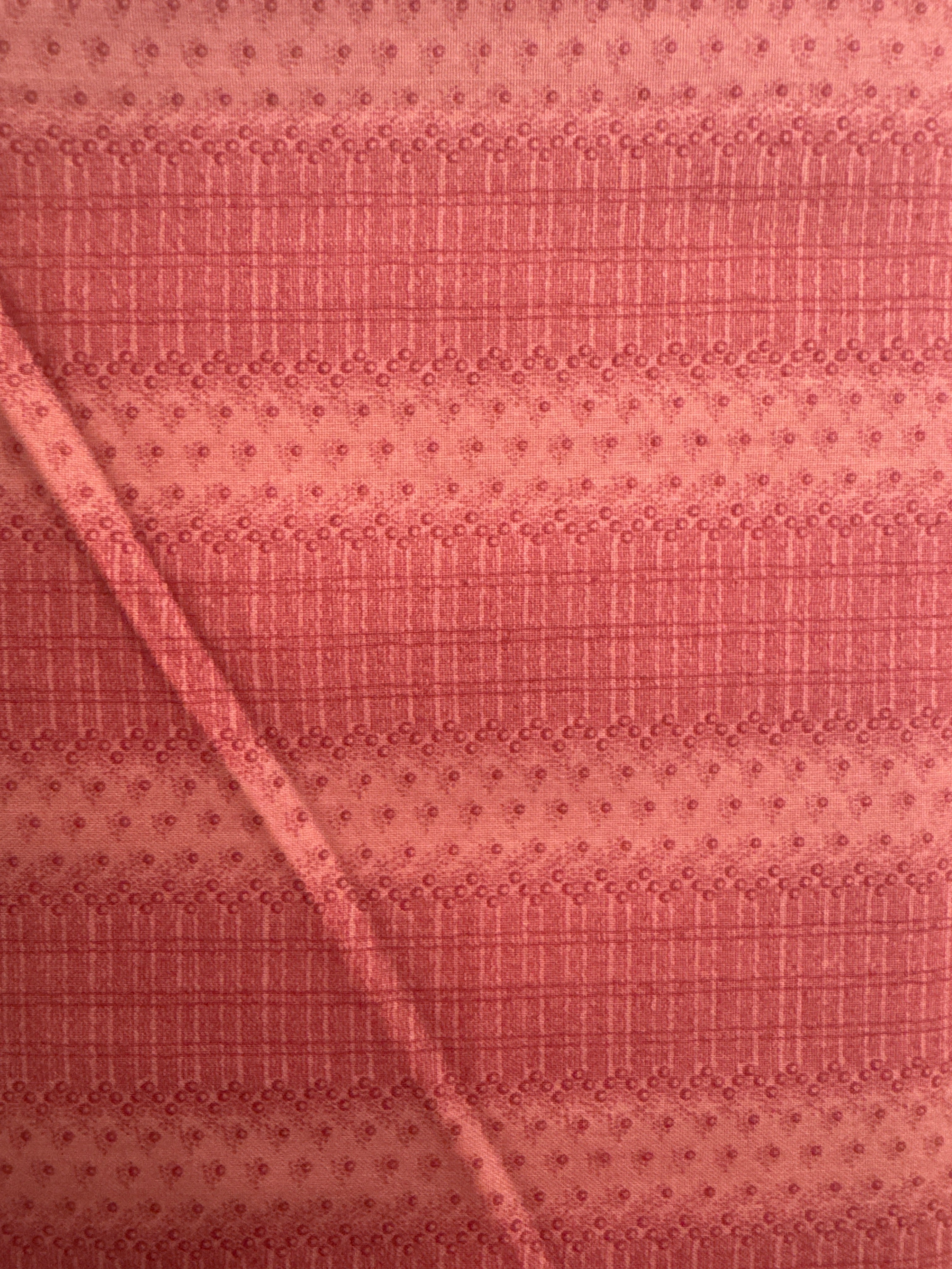 Moonstone Coral Stripe quilting fabric by Andover Fabrics