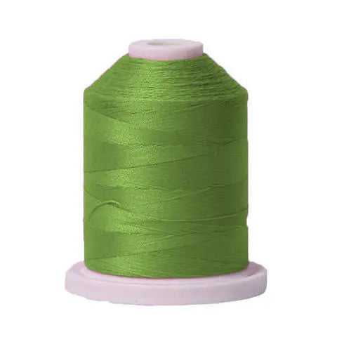 912 Brite Lime Signature Cotton Thread Mini Spool - 50WT - Linda's Electric Quilters